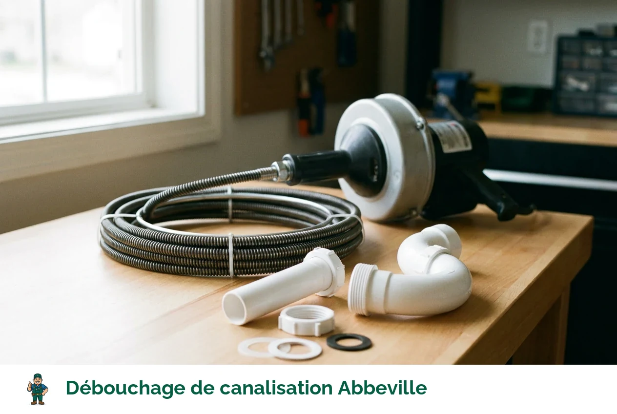 Débouchage de canalisation à Abbeville