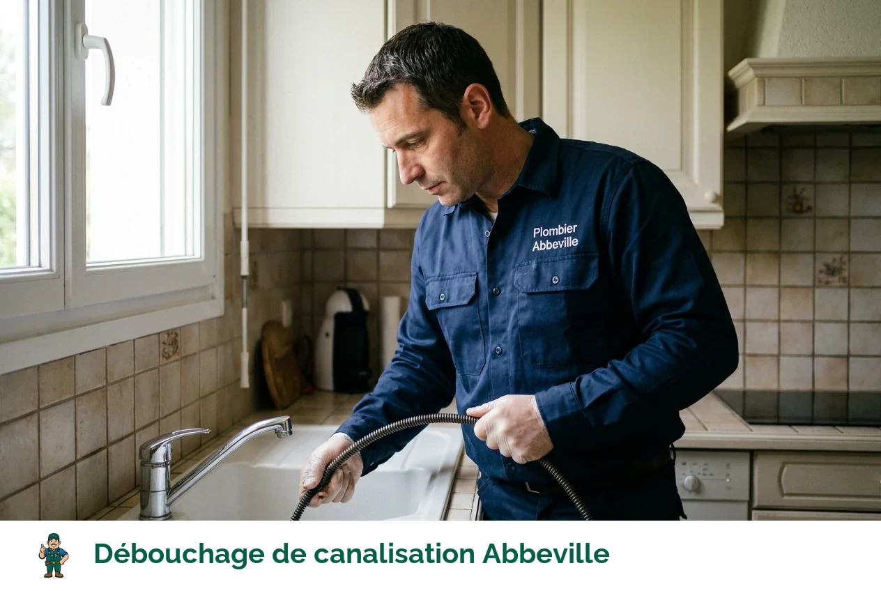 Débouchage de canalisation à Abbeville