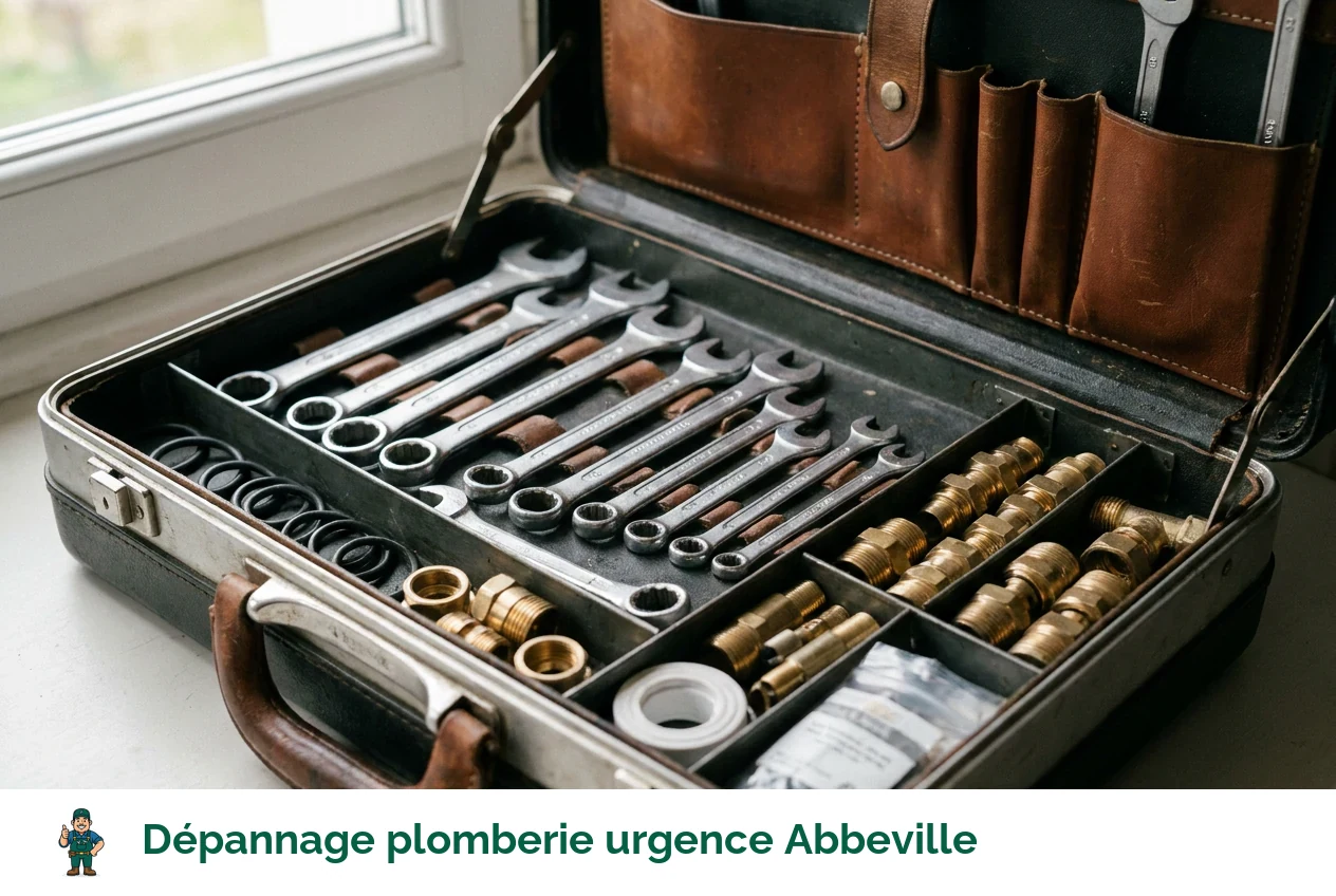 Dépannage plomberie urgence à Abbeville