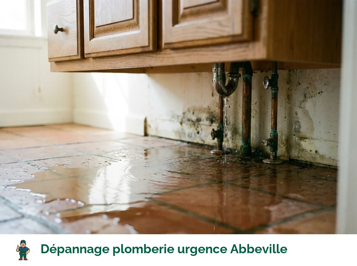 Dépannage plomberie urgence à Abbeville