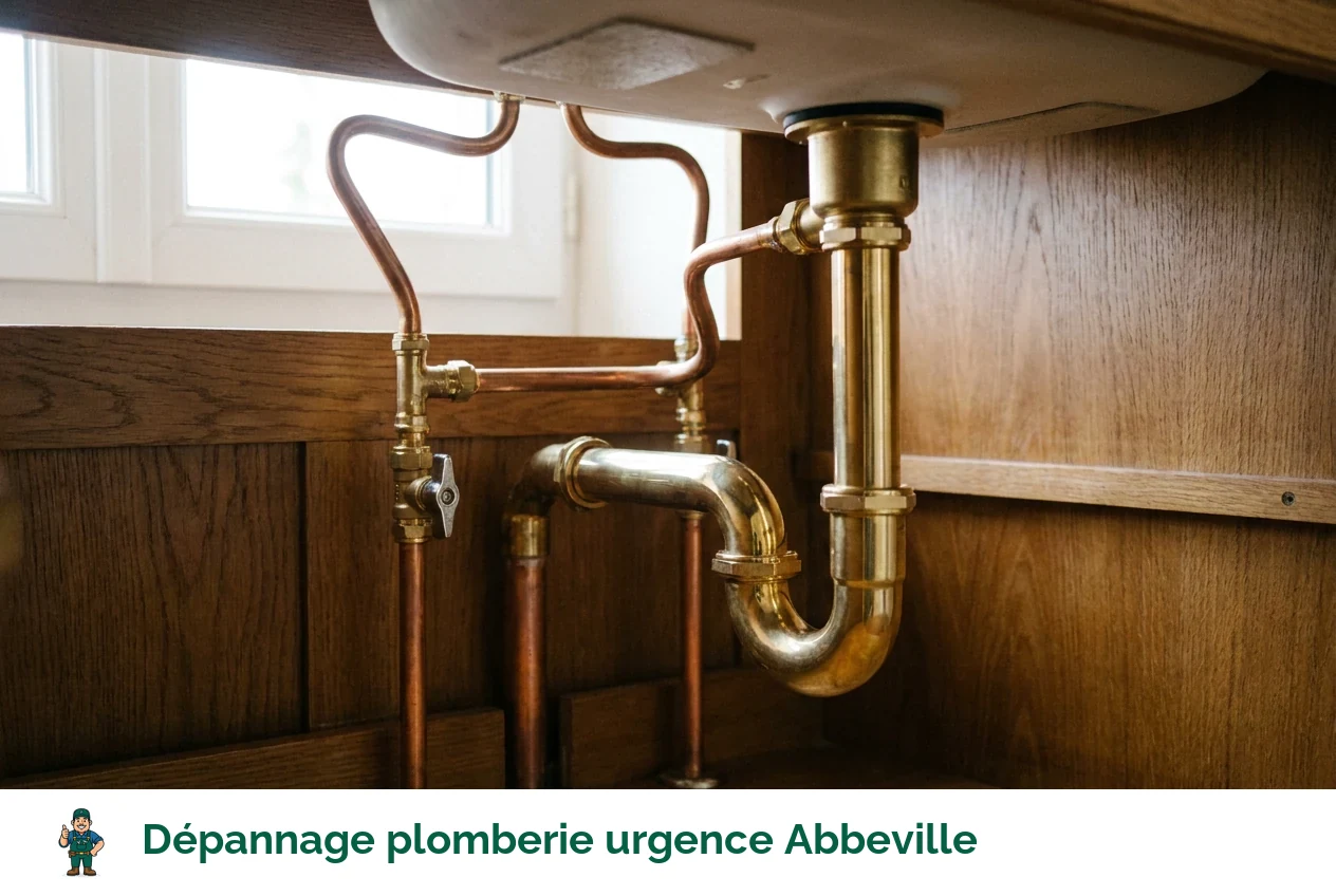 Dépannage plomberie urgence à Abbeville
