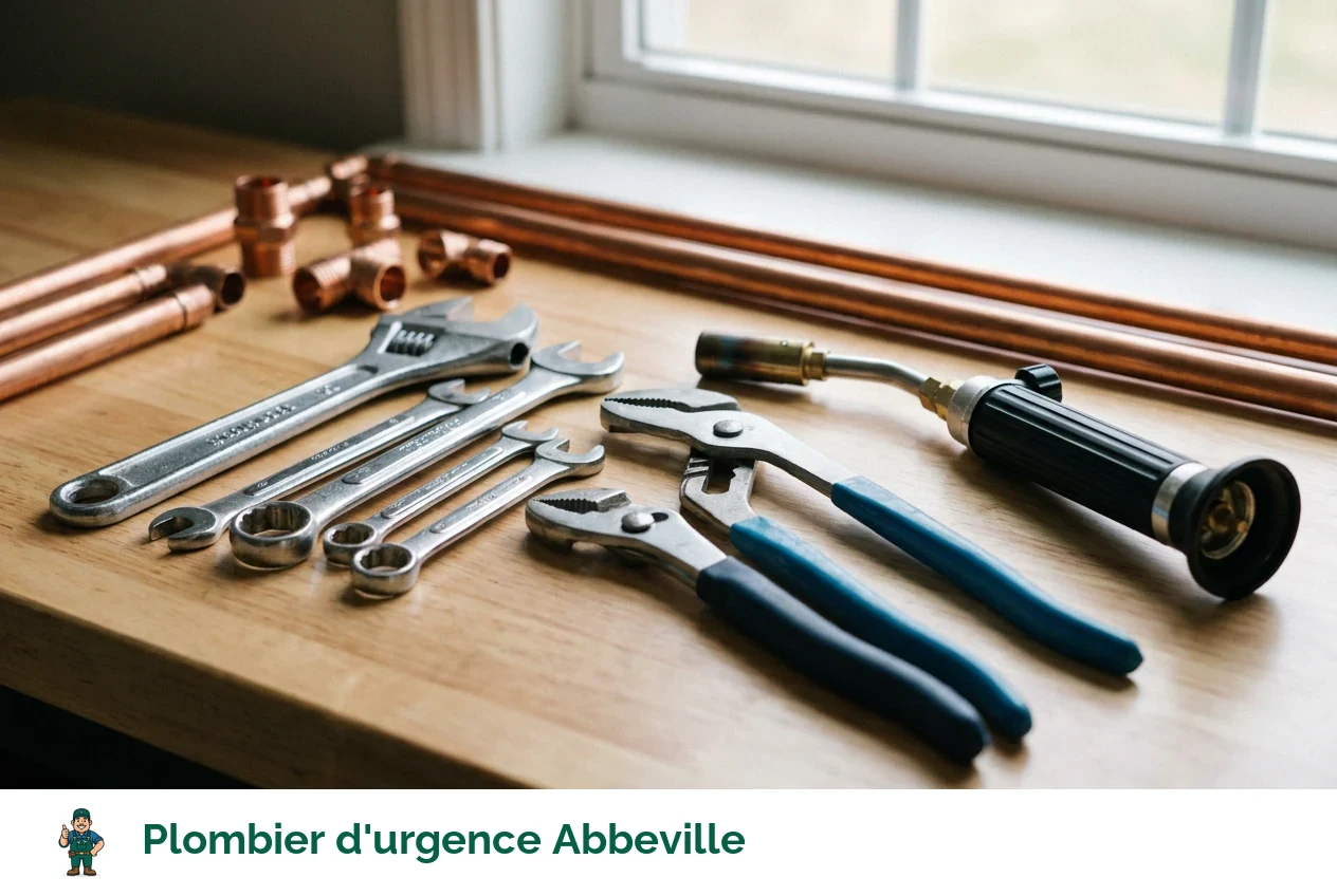 Plombier d'urgence à Abbeville