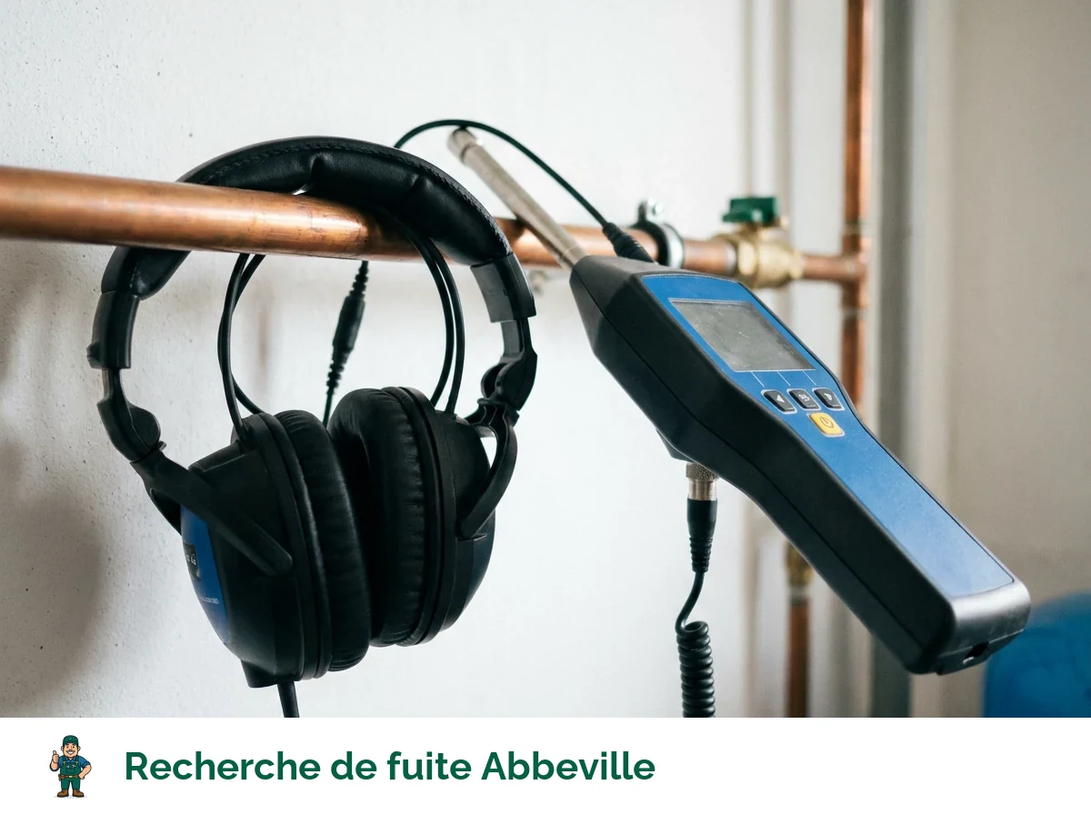 Recherche de fuite à Abbeville