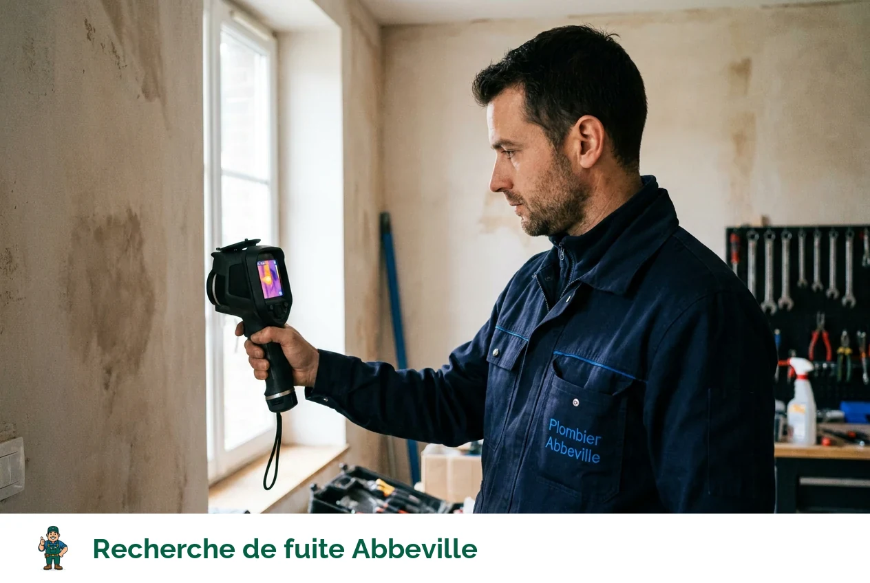 Recherche de fuite à Abbeville