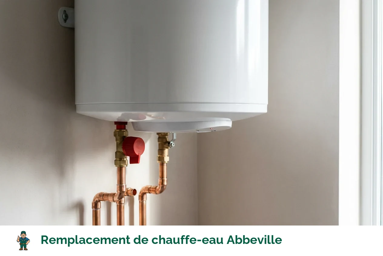 Remplacement de chauffe-eau à Abbeville