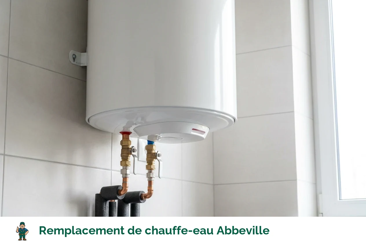 Remplacement de chauffe-eau à Abbeville