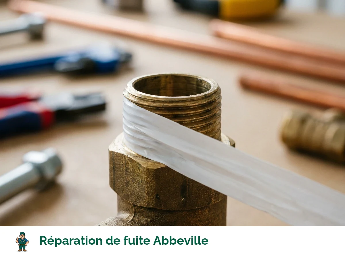 Réparation de fuite à Abbeville