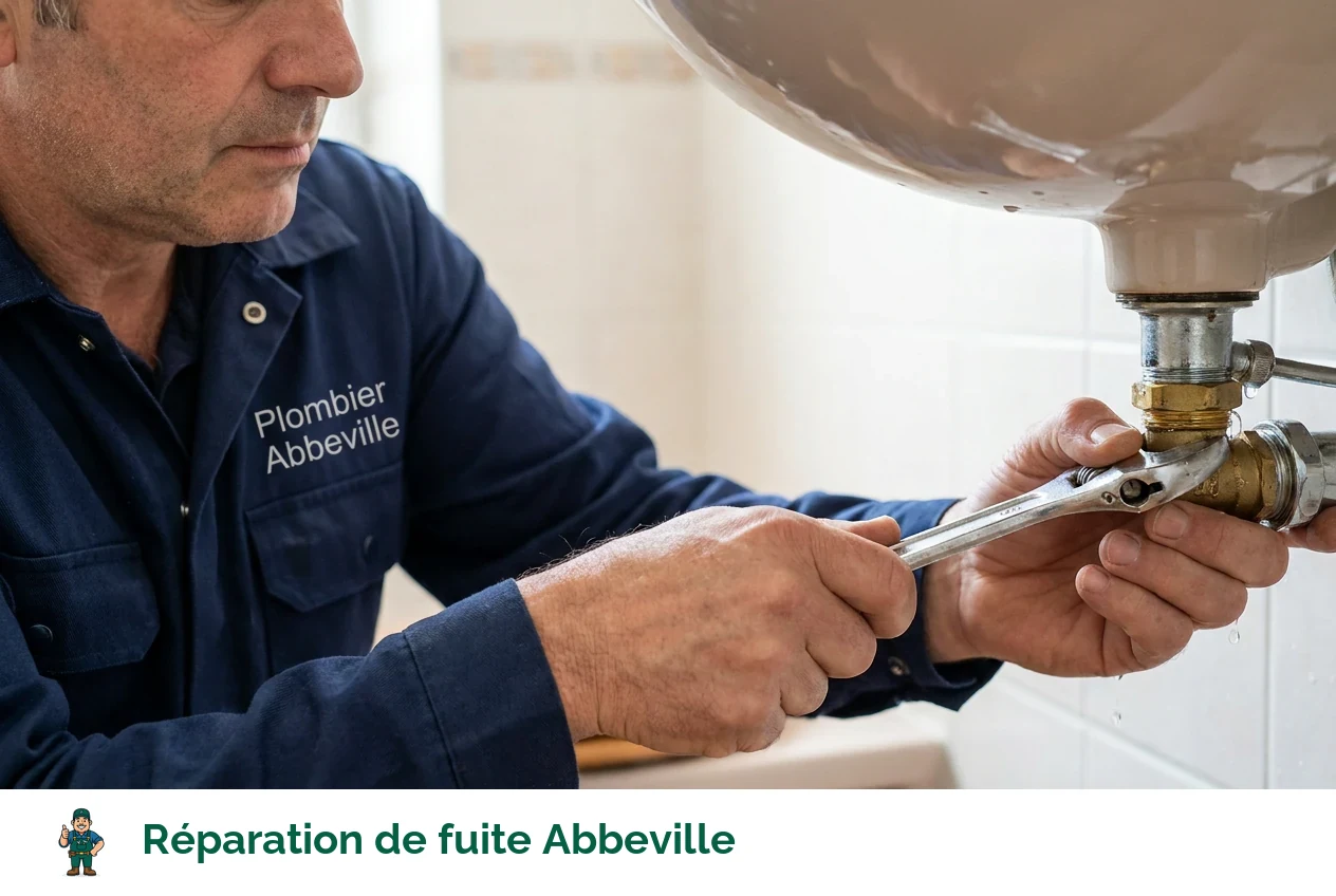 Réparation de fuite à Abbeville